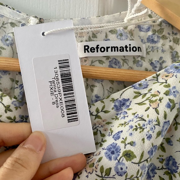 Reformation Tamra Mini dress in Pixie floral size 8 - Picture 3 of 6